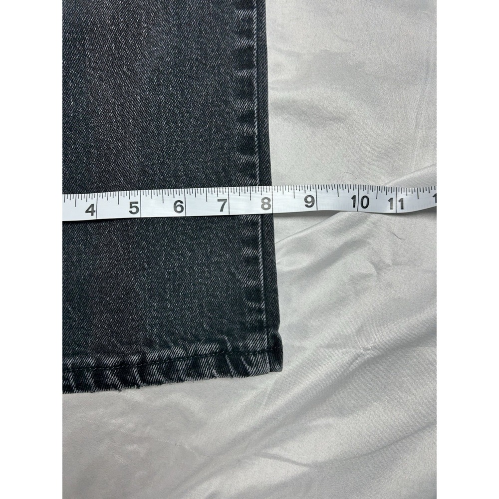 Wrangler Reserve Advanced Comfort Jeans Black Dark Wash Straight Western 36x30 - Picture 14 of 16